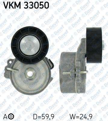 SKF VKM 33050 Alternator Gergi Rulmani Kutuklu Partner Ii Berlingo Ii P206 Expert Jumpy Xsara Ii Dw8b (Klimali)  ####